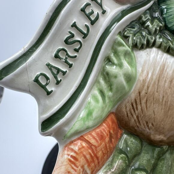 Fitz and Floyd Herb Garden Serving Plate 11" - Picture 7 of 7